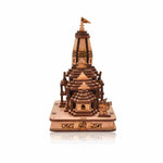 Ram mandir Ayodhya 3D Wood Showpiece 3.5 Inch - Nainileaf