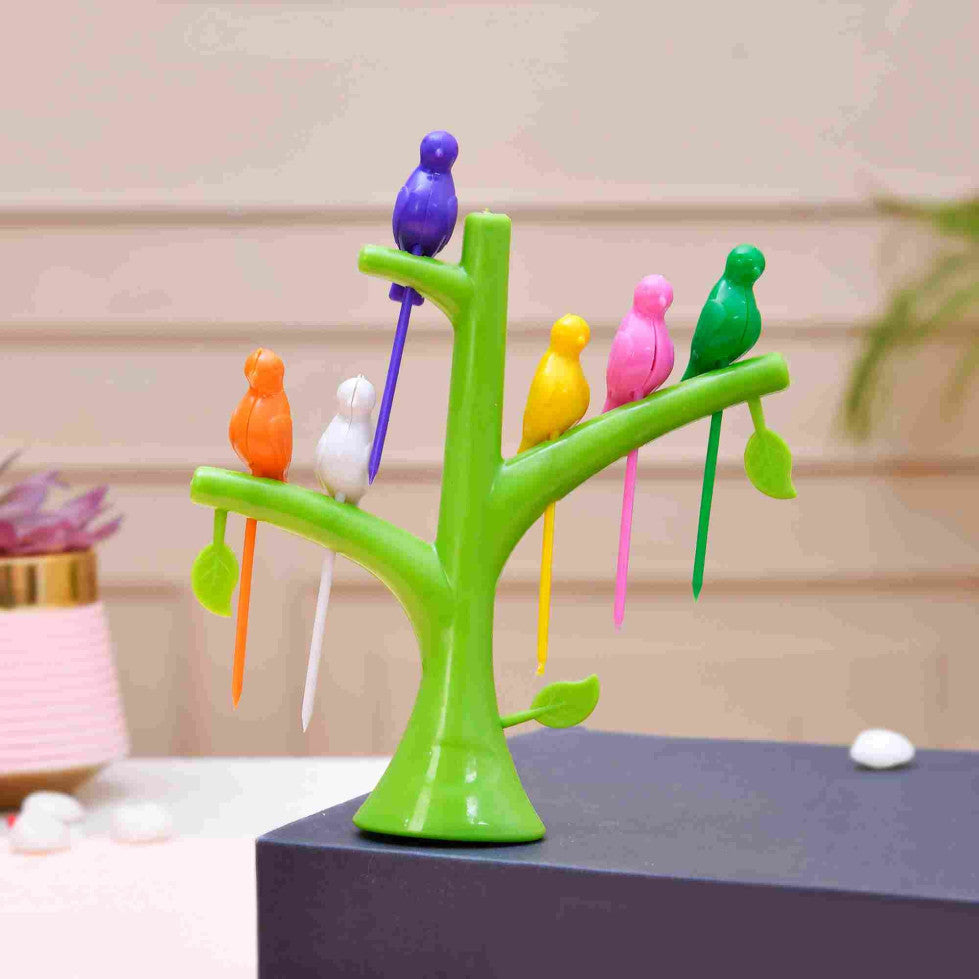 2 pieces of Humming bird Fork Set – Nainileaf
