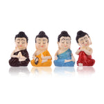 Cute Baby Monk Statue Showpieces – 5 cm - Nainileaf
