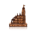 Ram mandir Ayodhya 3D Wood Showpiece 4.5 Inch - Nainileaf