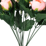 Peony Bloom Light pink Artificial Flowers - Single Stem - Nainileaf
