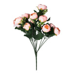 Peony Bloom Light pink Artificial Flowers - Single Stem - Nainileaf