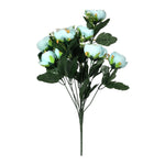 Peony Bloom Artificial Flowers Green - Single Stem - Nainileaf