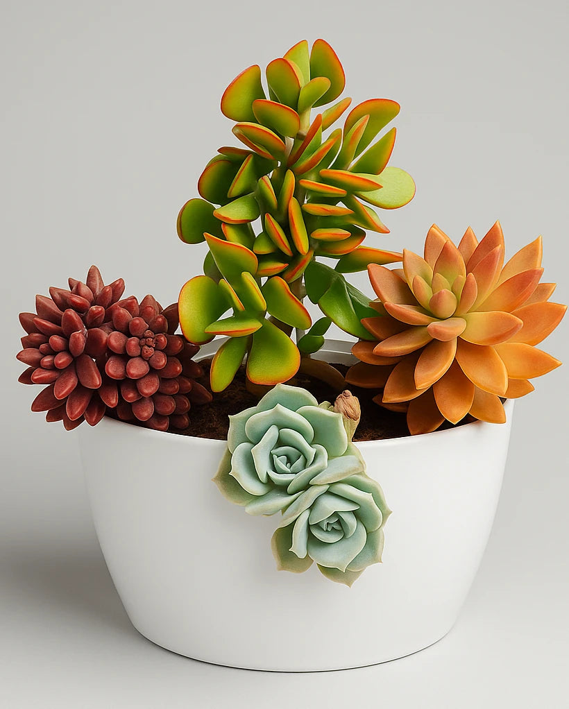 4mula succulents Assorted Combo of 4 Succulents – Nainileaf
