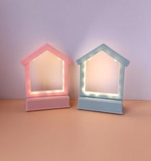 Miniature Frames with LED Light & MUSIC - Hut Shape