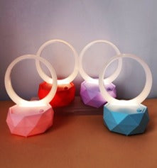Miniature Frames with LED Light - Moon Shape