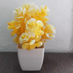 Yellow Petal Artificial Plant - Nainileaf