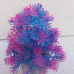 Artificial Blue and Pink Petal Flower - Nainileaf