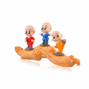 Baby Monks Showpiece - 3 Inch - Nainileaf