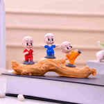 Baby Monks Showpiece - 3 Inch - Nainileaf