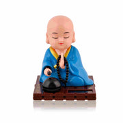 Solar Buddhist Monk Statue Decoration Light - Nainileaf