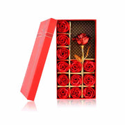 Metal Rose with Artificial Bouquet - Nainileaf