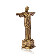 Metal Statue Jesus Christ Showpiece - 18cm - Nainileaf