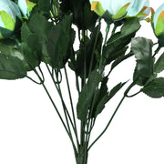 Peony Bloom Artificial Flowers Green - Single Stem - Nainileaf