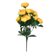 Bloom Light yellow Artificial Flowers - Single Stem - Nainileaf