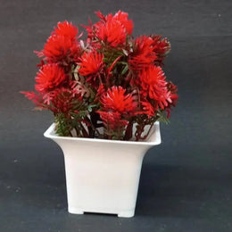 Artificial Christmas Tree (Red) - Nainileaf