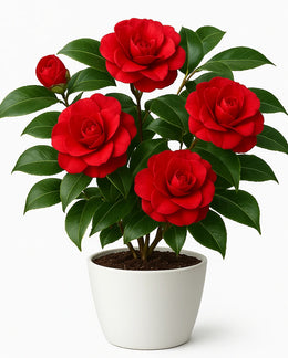 Camellia Red Flower - Bare Rooted