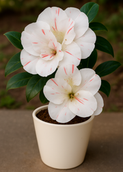 Azalea ‘White Pink Spotted’ Bare Rooted – Unique Blooms with a Splash of Color