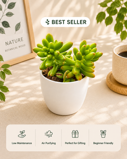 Sedum rubrotinctum Plant - Nainileaf