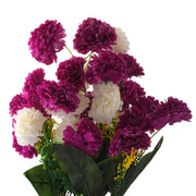 Multicolor Faux Plant in Lined Plastic Pot