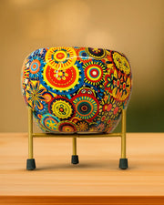 Nainileaf Metallic Designer pot