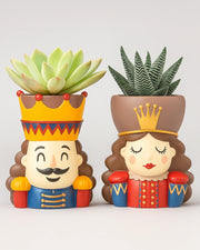 Nainileaf King & Queen Pot (Without Plant)