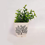 Ceramic Tree Design Pot