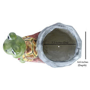 Tortoise with Cart Pot Planter