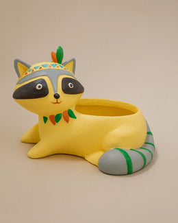 Nainileaf Baby Cat 4 Inch raisin Pot