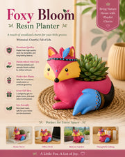 Nainileaf Foxy Bloom Resin Planter