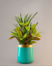 Nainileaf Metal Cup Designer pot