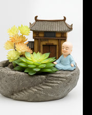 Nainileaf Monk Hut Pot (Without Plant)