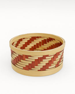 Nainileaf Natural Handmade Bamboo Organizer Basket