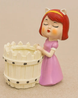 Nainileaf Whimsical girl with flower