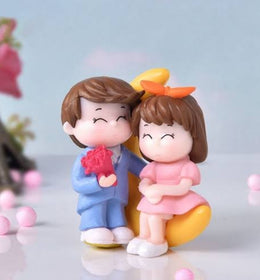 Couple Couple On Moon New blue (1 Pc)