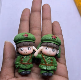 Couple-Salute Couple green (2 Pc)