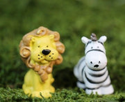 Animal & Bird - Lion & Zebra (2 Pcs)