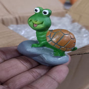 Animated Turtle on stone